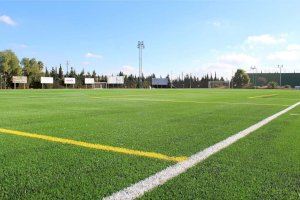 Finalizan las obras de adecuación del campo de fútbol de polideportivo municipal