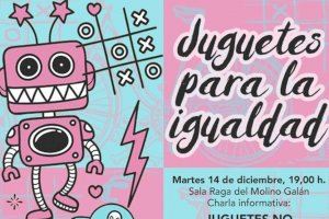 El Ayuntamiento de Buñol organiza una charla llamada “juguetes no sexistas para educar en igualdad”