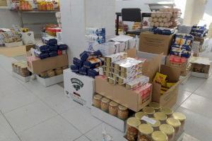 El Ayuntamiento de San Antonio de Benagéber reparte alimentos no perecederos a familias desfavorecidas del municipio
