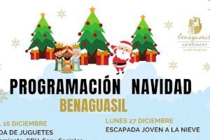 El Ayuntamiento organiza una amplia programación de actividades para disfrutar de la Navidad en Benaguasil
