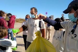 La Diputació i SEO BirdLife inicien un programa de voluntariat ambiental per a millorar l'hàbitat del corriol camanegre en platges valencianes