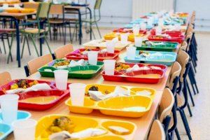 València aprova les ajudes de menjador escolar per a aquest curs dotades amb 2,5 milions d'euros