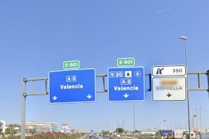 Atascos en plena hora punta para entrar en Valencia