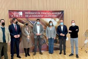 Mazón pide un Plan especial de bajada de impuestos para las sociedades musicales de la Comunitat Valenciana