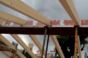 El Hospital Asilo Santa Marta invierte 22.000 euros en reparar el techo de la antigua sede de Protección Civil en La Ermita
