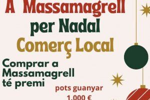 Massamagrell vuelve a sortear estas Navidades 10.000 euros en premios en el comercio local