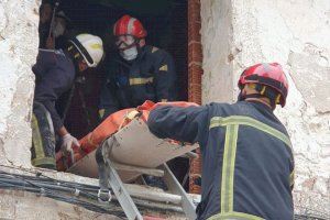 Mor un veí de la Vall d'Uixó després de patir un infart i ser rescatat pels bombers