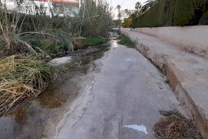 Medio Ambiente continúa limpiando barrancos para evitar inundaciones en caso de fuertes lluvias