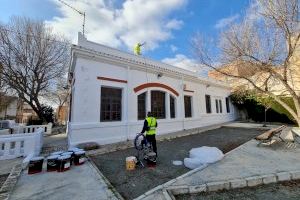 El Ayuntamiento de Elda rehabilita el local municipal  del barrio de Numancia para mejorar su accesibilidad y evitar daños estructurales
