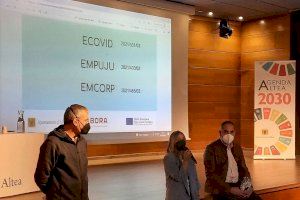 L'Ajuntament d'Altea rep els nous 18 empleats procedents dels programes ECOVID i EMPUJU