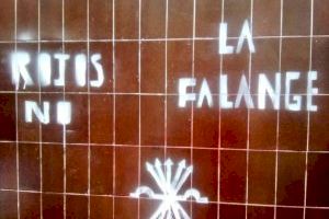 Atacan las sedes de cuatro partidos políticos en Alicante