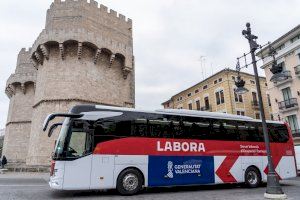 Labora pone en marcha su bus itinerante por los pueblos de la Comunitat Valenciana