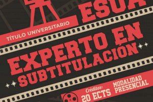 La Universitat d’Alacant llança el títol d’expert en Subtitulació