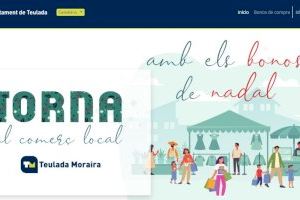 Los bonos comercio de Navidad movilizan cerca de 600.000 euros en Teulada Moraira