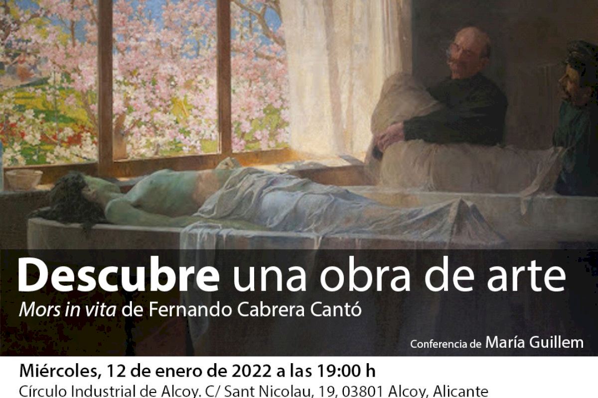 El Instituto Gil-Albert organiza una conferencia sobre Fernando Cabrera en el Círculo Industrial de Alcoy