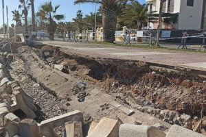 Moncofa denuncia la discriminación del Gobierno ante la parálisis en las obras del litoral