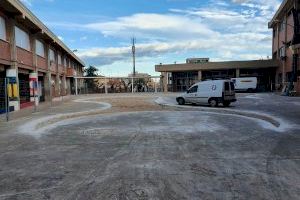 Betxí inicia la construcción de un patio coeducativo del colegio Cervantes Dualde