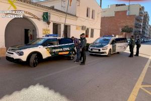 Dos detenidos en Masamagrell por sustraer y dañar material de las obras de ampliación del Corredor Mediterráneo