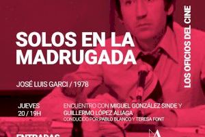 El profesor de la UMH Guillermo López Aliaga participa en Madrid en un coloquio sobre la película ‘Solos en la madrugada’ de José Luis Garci