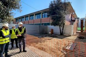 Marzà: 'Volem agrair a Salvador Montañana el treball conjunt perquè el pròxim curs l'IES Didín Puig compte amb un nou aulari'