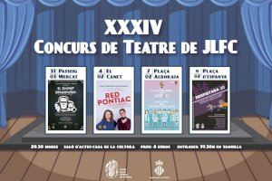 XXXIV Concurs de Teatre organitzat per la JLFC
