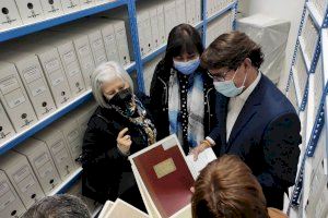 La Diputación de Alicante finaliza la reordenación y actualización del Archivo Municipal de Hondón de los Frailes