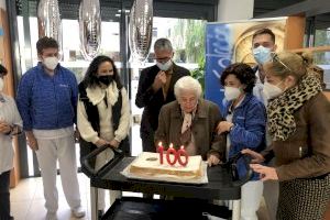 Paquita Salva celebra el seu centenari a Almassora