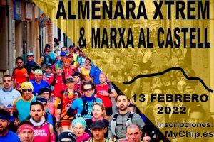 Almenara recupera la carrera Xtrem y la Marxa al Castell el domingo 13 de febrero