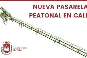 El Ayuntamiento de Elda construirá una pasarela peatonal en las escaleras de Caliu para mejorar la accesibilidad al barrio