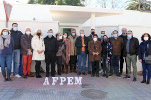 Albal y el Consell visibilizan su apoyo a la salud mental en la apertura de la nueva sede de AFPEM Horta Sud