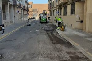 L'Ajuntament de Bonrepòs i Mirambell inicia els treballs d'asfaltat del carrer Dr. Fleming