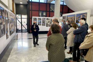 Inauguración de la exposición “Rius per l’aire, aqüeductes de la Comunitat Valenciana en imatges” en la Casa de Cultura