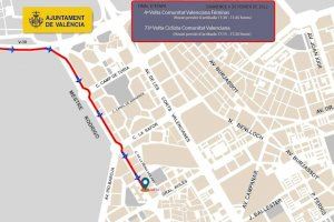 Volta Ciclista a la Comunitat Valenciana: consulta els talls de trànsit per a aquest cap de setmana a València