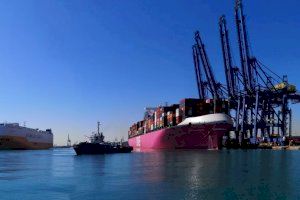 Se disparan casi un 5% los costes del transporte de contenedores por mar desde el Puerto de València