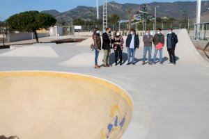 Benicàssim amplia les instal•lacions esportives amb el nou skatepark