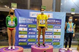 Dos medallas para el CA Safor Teika  en el Campeonato de España Máster  en Pista Cubierta