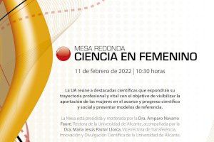 La oncóloga Ana Lluch, protagonista de la mesa "Ciencia en femenino" en el Día Internacional de la Mujer y la Niña en la Ciencia