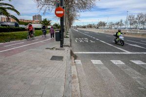 El carril bici de l'avinguda Germans Machado passarà a estar a la calçada