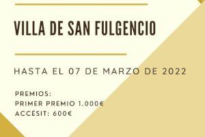 El Ayuntamiento de San Fulgencio publica las bases  y la convocatoria para su certamen literario de 2022