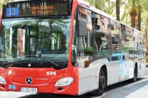 Alicante recupera el pago en metálico del billete sencillo de autobús a partir del 14 de febrero