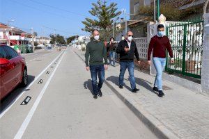 Finalizan los trabajos de adecuación y mejora del paseo Assagador en Almardà
