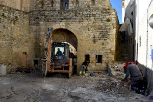 Arranquen les obres de millora urbana de la Porta de Forcall