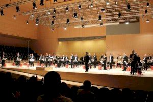 Concierto histórico en Castellón: la Banda Municipal y el Cor de la Generalitat comparten escenario