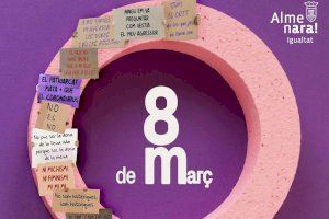 El Ayuntamiento de Almenara presenta los actos conmemorativos del 8 de marzo, Dia Internacional de la Dona