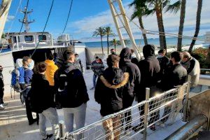 Alumnos del IES Cap de l’Aljub realizarán prácticas de mantenimiento y conservación en el barco museo Esteban González