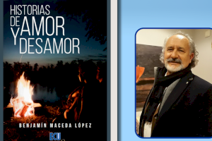 Benjamín Maceda presenta la seua segona novel·la: Historias de amor y desamor