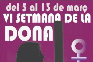 Xilxes celebrará la VI Semana de la Mujer con un amplio programa cultural y deportivo