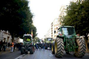 Els agricultors col·lapsaran el centre de València aquest divendres en una gran manifestació