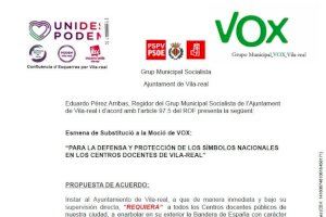 La fake new que colapsa Vila-real: el logo de PSOE y Vox juntos en una falsa moción