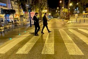 Torrevieja, primera ciudad de Europa que instala un proyecto piloto de ayuda a los peatones